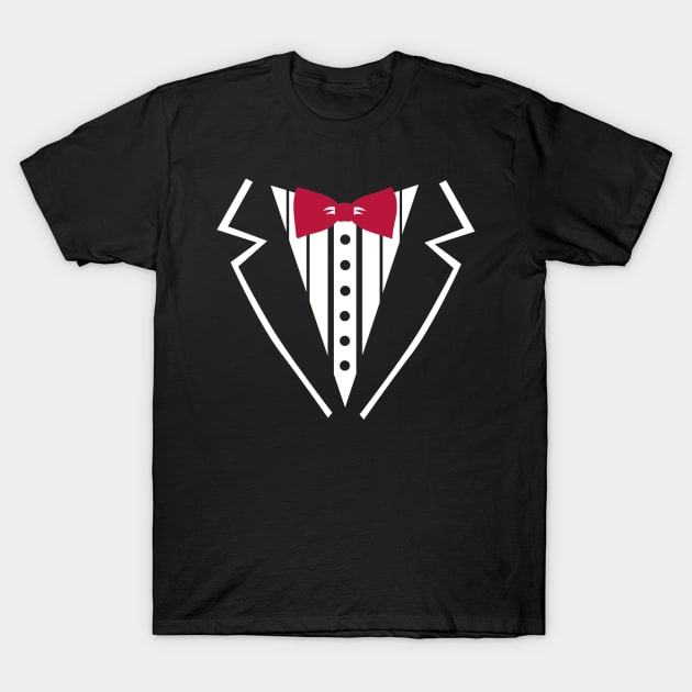 Tuxedo T-Shirt by Designzz